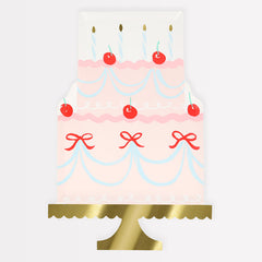 Fancy Cake Plates 8pk. - Pretty Day