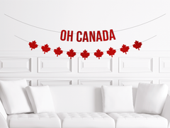 Oh Canada Party Banner Set - Pretty Day