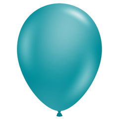 5" Metallic Teal Blue Latex Balloon - Pretty Day