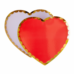 Jollity & Co. + Daydream Society - In My Heart Large Plates - 8 Pk. - Pretty Day