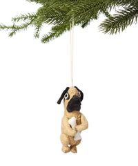 Pug Ornament - Pretty Day