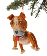 Bulldog Ornament - Pretty Day