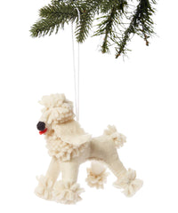 Poodle Ornament - Pretty Day