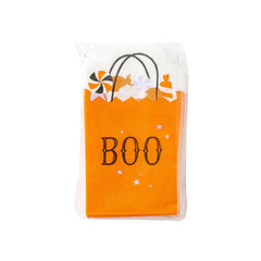 PREORDER SHIPPING 8/1-8/8 - PLTS369C-MME - Shaped Boo Bag Paper Dinner Napkin - Pretty Day
