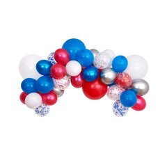 Meri Meri 4th of July Red White and Blue Balloon Arch Kit