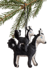 Siberian Husky Ornament - Pretty Day