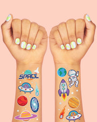 Blast Off Tats - 50 foil temporary tattoos - Pretty Day