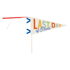 My Mind’s Eye - PLHB141 - Last Day of School Primary Felt Pennant Banner - Pretty Day
