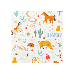 Jollity & Co. + Daydream Society - Yeehaw Large "Cowboy" Napkins - Pretty Day
