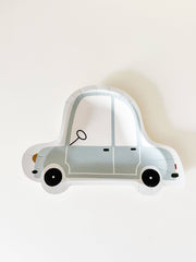 Car Shaped Plate - Pretty Day