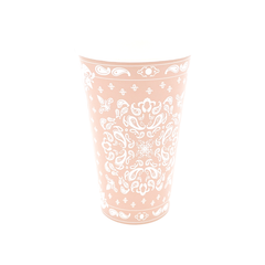 Dusty Champagne Bandana Cups- 8pk. JN23 S9105 - Pretty Day