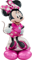 Air filled Free Standing Jumbo Minny Mouse Airloonz S1070 - Pretty Day