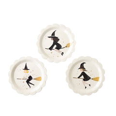PREORDER SHIPPING 8/1-8/8 - WHH1041 -  Witching Hour Witches Paper Plate Set - Pretty Day