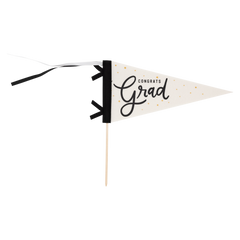 My Mind’s Eye - PLHB123 - Congrats Grad Felt Pennant Banner - Pretty Day