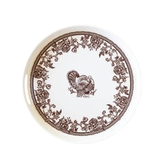 Fancy Turkey Reusable Bamboo Round Serving Tray - Pretty Day