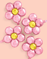 Flower Power Balloon- 4pk - Pretty Day