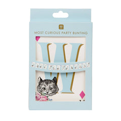 Alice in Wonderland 'We're All Mad Here' Bunting - 10ft S1033 S1036 - Pretty Day