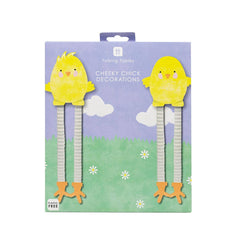 Talking Tables - Spring Chick Honeycomb Easter Decorations - 2 Pack - Pretty Day