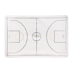 My Mind’s Eye - BBL1041 - Basketball Court Plate - Pretty Day