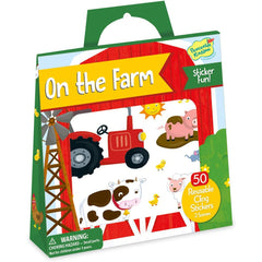 On The Farm Reusable Sticker Tote S5127 - Pretty Day