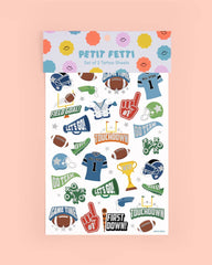 Petit Fetti - Football Temporary Tattoos, Party Favors, NFL Sports Decor - Pretty Day