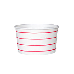 Candy Apple Frenchie Stripes Treat Cups - 8 Pk. - Pretty Day