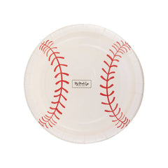My Mind’s Eye - BAS1042 - Baseball Paper Plate - Pretty Day