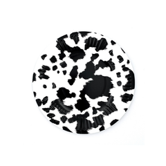 Black Cowhide Dessert Plates Small-8pk JN23 S2094 - Pretty Day