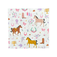 Jollity & Co. + Daydream Society - Pony Tales Large Napkins - Pretty Day