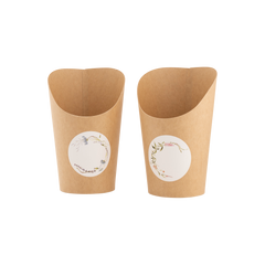 My Mind’s Eye - PLCC1672 - Kraft Charcuterie Cups with sticker labels (24ct) - Pretty Day