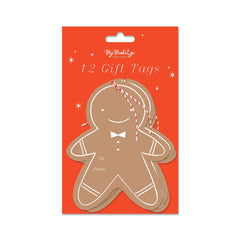 PLGT132 - Gingerbread Man Tree Over-sized Tags - Pretty Day