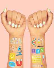 MOL-E-COOL Tats - 62 foil temporary tattoos - Pretty Day