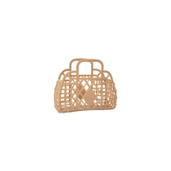 Retro Basket Jelly Bag - Mini Mocha Tan - Pretty Day