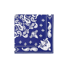 Navy Bandana Cocktail Napkins (Set of 20) JN23 S0131 - Pretty Day