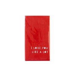 My Mind’s Eye - PLNP162 - Love You Guest Towel - Pretty Day