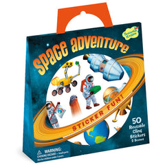 Space Adventure Reusable Sticker Tote S0082 - Pretty Day
