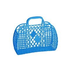 Sun Jellies Retro Basket Small- Royal Blue - Pretty Day