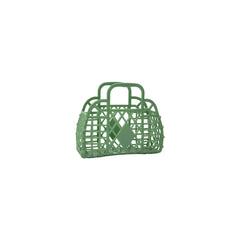 Retro Basket Jelly Bag - Mini Green - Pretty Day
