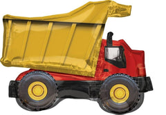 Dump Truck Jumbo Foil Balloon S4033 - Pretty Day