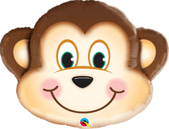 Monkey Face Jumbo Foil Balloon S3091 - Pretty Day