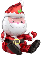 Sitting Santa Balloon Table Decoration S3123 - Pretty Day