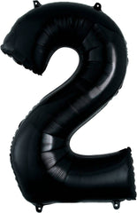 Black 2 Jumbo Foil Balloon S1177 - Pretty Day
