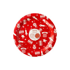 PLTS366J-MME - Americana Icon Paper Plate Set - Pretty Day