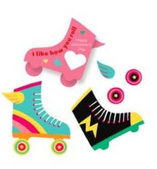 VDAY Roller Skates Classroom Set - Pretty Day
