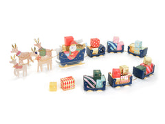 Santa's Sled DIY Advent Calendar M0004 - Pretty Day