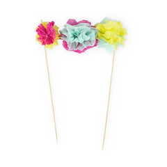 Tissue Flower Cake Topper S0041 - Pretty Day