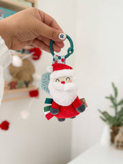 Holiday Santa Itzy Pal™ Plush + Teether Small - Pretty Day