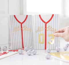 My Mind’s Eye - BAS1008 - Baseball Treat Bags - Pretty Day