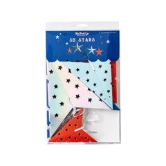 ROC902 - Sparklers and Rockets Decorative Hanging Stars - Pretty Day