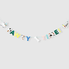 Pawty Time Dog Party Banner S4118 - Pretty Day